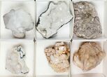 Mixed Indian Mineral & Crystal Flat - Pieces #95598-2